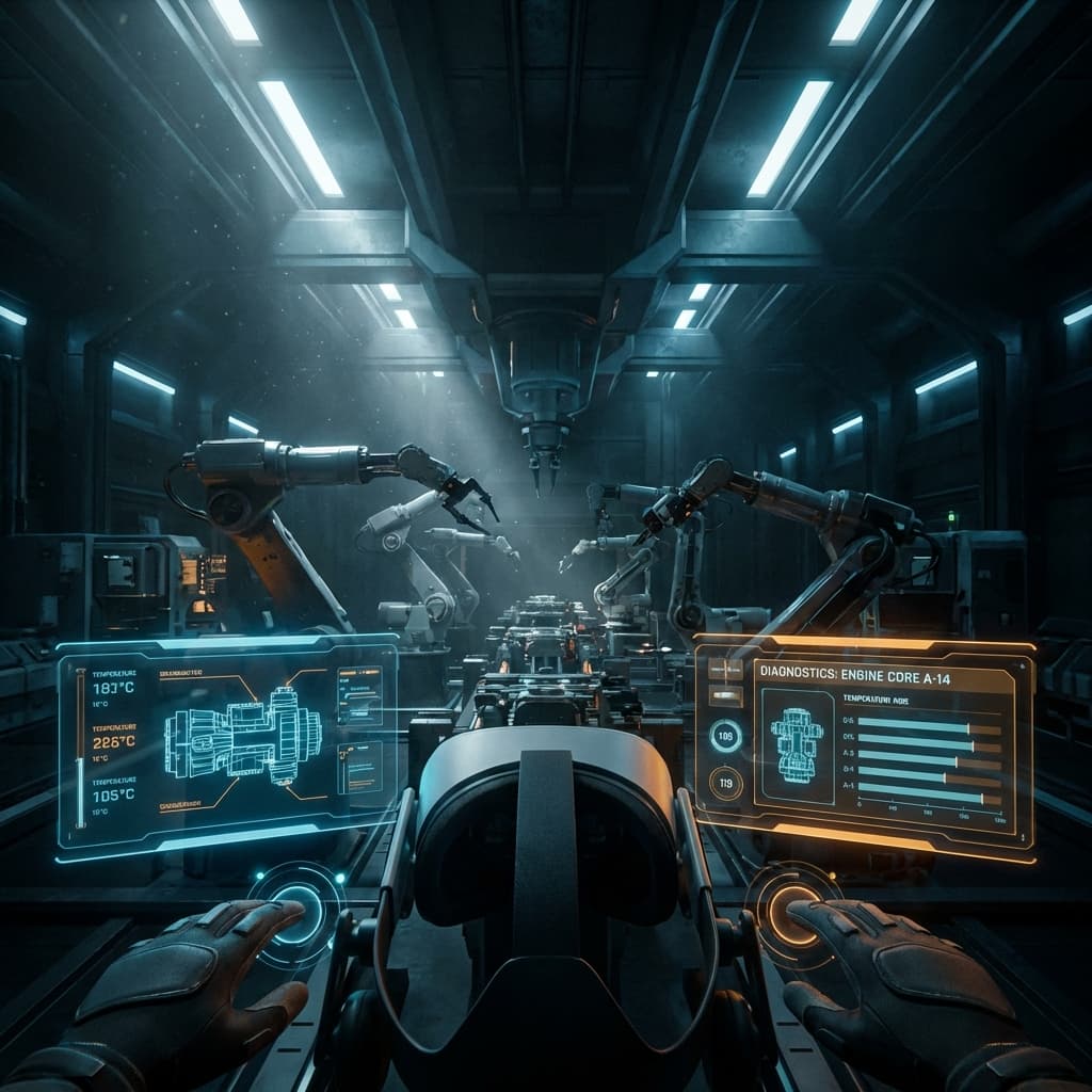 Nebula XR: Collaborative Industrial Training